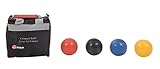 Uber Games Croquet Ball Set - 4 Pack - Wood or Composite - 16oz, 12oz, or 9oz, - Regulation Color Set 1 or Color set 2
