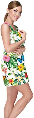 Blue Star Clothing Women's Adjustable Luxurious Tropical Plush Shower Spa Bath Body Towel Wrap w Adjustable/Removable Fastener Straps