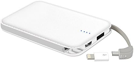 SMODO 885B 5000mAh Extra Slim External Battery, Power Bank, Portable Charger for iPhone, iPad, Samsung Galaxy S, Galaxy S Edge, Samsung Galaxy Note, LG Cell Phone and more Smart Device (Gray)