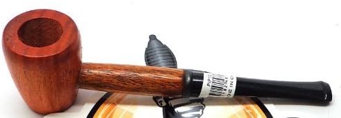 Large Maple Wood Pipe with Straight Shaft