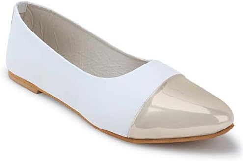 STREEMAYA Women's Dual Tone Pointed Bellies