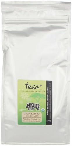 Tega Green Rooibos Organic Caffeine Free, Loose Tea, 17.6-Ounce (500 g) by Tega