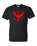 Pokemon Go Gym Team Valor Red Youth Boys Girls Short Sleeve Tee T-Shirt