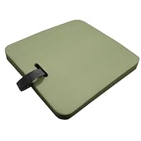 Moss Green Thick Seat Cushion with Holding Handle and Velcro Strap