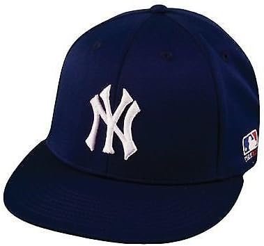 New York Yankees Bamboo Dri Fit MLB Flat Bill Flex Fit Cap Hat