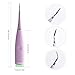 Uniharpa Household Electric Dental Calculus Remover Tartar Scraper Tartar Remover for Fighting Tartar Tooth Stains Teeth Polishing (Pink)