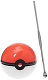 StayGolden Pokeball Dab Container Non-Stick Food Grade Silicone Dab/Wax/Oil Containers Non Stick Multi Use Storage Jar With One Stainless Steel Dabbing Wax Carving Tool