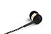 Tweedz Black & Gold Earbuds with Microphone and Controls - Durable, Tangle-Free, Travel Headphones with Long, Braided Fabric Wrapped Cords and Noise Isolating Ear Buds