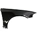 Evan Fischer Front Fender Compatible with 1992-1995 Honda Civic with Molding Holes Coupe/Hatchback Passenger Side
