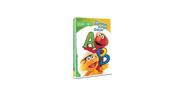 Amazon Com Sesame Street The Alphabet Jungle Game Dvd Various Various Movies Tv