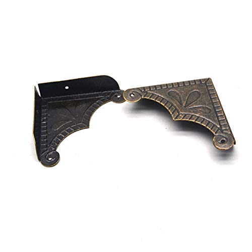 Antrader-12Pcs-Box-Corner-Guard-Protector-Edge-Safety-Bumpers-Screw-Fixed-Decorative-Furniture-Metal-Covers-Bronze-Tone-19-x-19