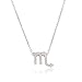 Cyberny Scorpio Necklace for Women, 18