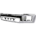 MBI AUTO - Chrome, Steel Front Bumper Face Bar for 2014-2015 GMC Sierra 1500 Series 14-15, GM1002848