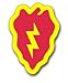US Army 25th Infantry Division Patch Decal Sticker 3.8