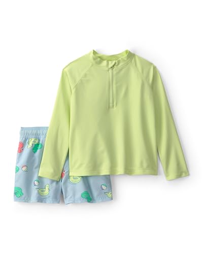 Carter's Boy 2-piece Rashguard Trunk Set, Multi, 2T
