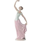 Nao by Lladro Collectible Porcelain Figurine: The Dance is Over - 14" Tall - Elegant Ballerina