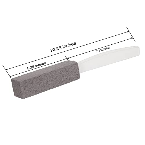 Pumice Stone for Toilet Cleaning by Scrub GENIE 2Pack Multipurpose