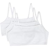 Fruit of the Loom Womens Spaghetti Strap Pullover Sports Bra, 3-Pack