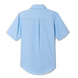 French Toast Big Boys' Short Sleeve Poplin Dress
