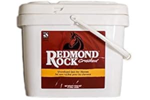 REDMOND Rock Crushed Loose Mineral Salt Electrolyte Supplement for Horses