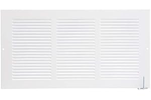 RG0502 - Imperial 24" x 12" Sidewall Return Air Grille White Metal