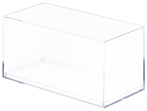 12 Clear Acrylic Display Cases (With No Beveled Edge) For 1:32 Scale Cars - 7.875