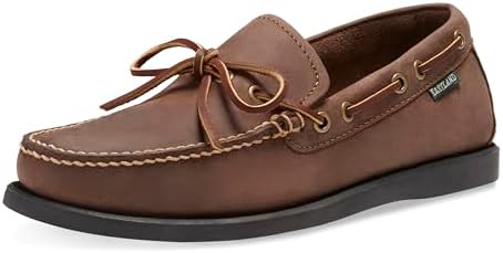 Born Mariner 3-Eye Boat Shoe leather loafer comfort size 9M men’s brown slip on Born Men main image 2