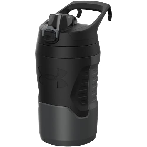 Under Armour 32 oz Insulated Water Bottles - Sports Water Jug with Handle, Fence Hook, Leak Resistant for Baseball, Football & More, 32 oz Water Bottles, Sports Water Bottle Insulated at Amazon