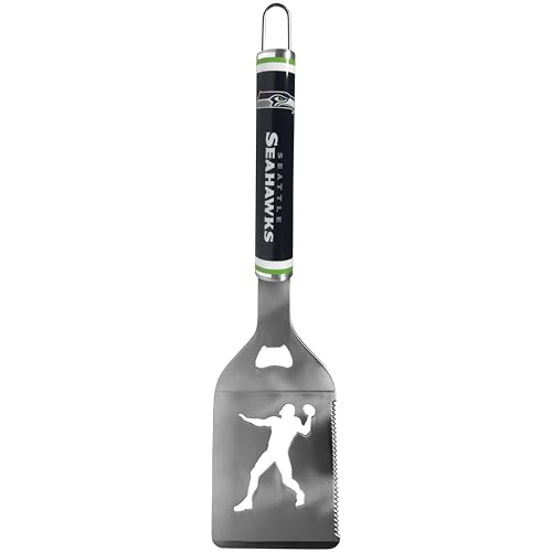 Siskiyou Sports NFL Seattle Seahawks Steel BBQ Spatula, One Size, Team Colors