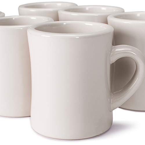 12pack Diner Coffee Mugs, Tea & Hot Beverages, 10oz Classic Pure