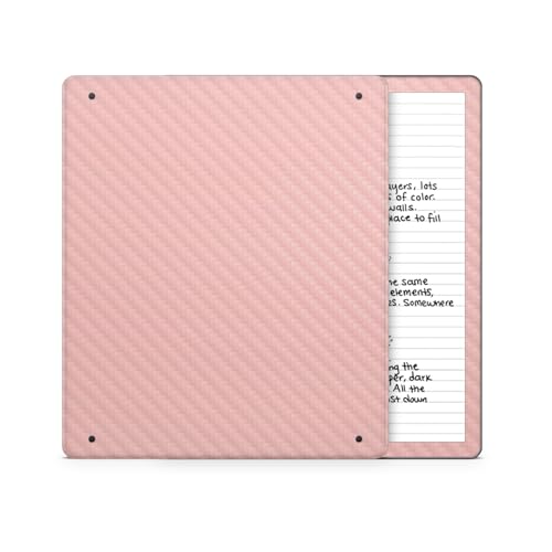 Carbon Fiber Tablet Skin Compatible with Amazon Kindle Scribe 2 (2024) - Solid…