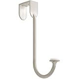 Liberty BBF430Z-SN-U Single Over-the-Door Hook, Satin Nickel