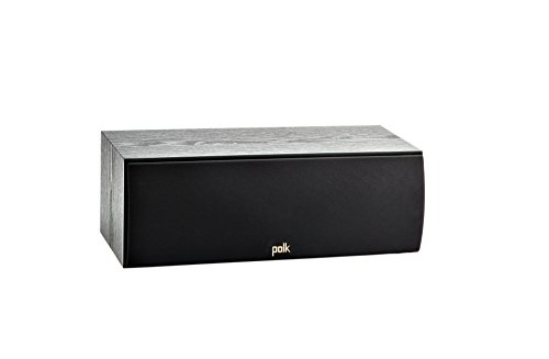 Polk Audio T30 Home Theater Center Channel Speaker, 100W Single, Black