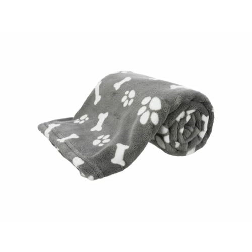 Trixie dog blanket Kenny 75 x 50 cm fleece grey