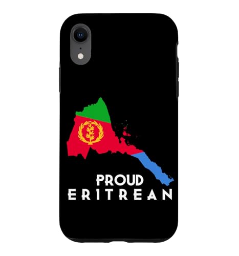 Eritrea Flag Patriotic African Men Women Kids Proud Eritrean Case for iPhone XR