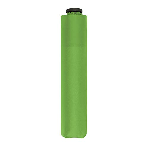 Doppler Zero Pocket Umbrella, 99 – Weight Only 99 g – Stable – Windproof – 21 cm, Peppy Lime, One Size, Mini Umbrella with Hand Opener
