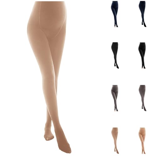 Tights for Women Thermal Tights Women Winter Warm Leggings High Waist Fleece Lined Pantyhose Ladies Fashion Stretch Tight Cotton Thick Stocking Fillers Leggings for UK Beige