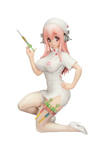 Orchid Seed - Nitro Super Sonic PVC Statue 1/7 Super Sonico Nurse Version 17 c