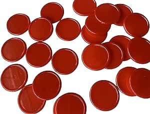 1000 X RED TOKENS DRINK VOUCHERS REWARDS POKER CHIPS 25MM