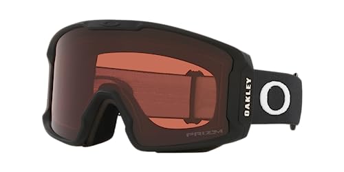 Oakley Unisex Sunglasses Matte Black Frame, Prizm Snow Garnet Lenses, 0MM