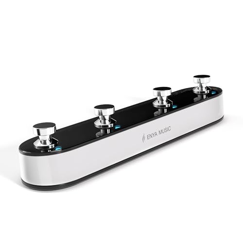 ENYA INSPIRE & SONIC JT Compact Pedal Controller for Electric Guitar, Smart App Integration and Instant Tone Change