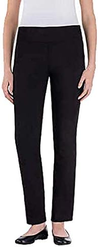 hilary radley ladies' plaid dress pant Brown Off-White Tailored Wide-Leg Plaid Pant