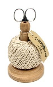 String Tidy, Wooden String Tidy, String and scissor set, Gardening Gift