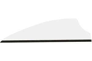 Q2i Fusion-II 2.1" Shield Cut Arrow Vanes - Pack of 36, Lightweight Fletching Vanes with Tri-Fusion Vane Adhesion Technology for Archery Accessories, Arrow Fletchings