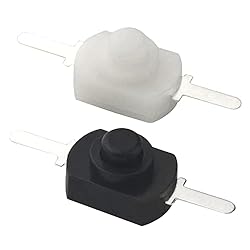 WMYCONGCONG 40 PCS Latching Push Button Switch Mini