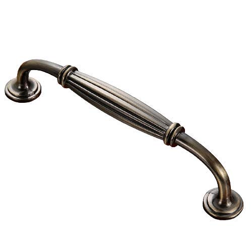 Vintage Style Antique Bronze Handle Pulls, Door Handles Cabinet Handles Wardrobe Handles, Drawer Knobs Kitchen Knobs, 128mm, 1 Pcs