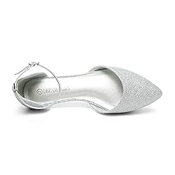 DREAM PAIRS Womens Flapointed-New D'Orsay Ballet