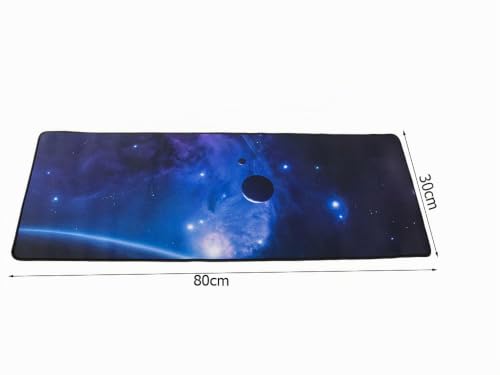 GADIRIA Gaming Mouse Mat XL 800 x 300 mm – Non-Slip Mat, Waterproof and Reinforced Edges, Gaming Accessory for Mouse, Keyboard, Computer, Desk.