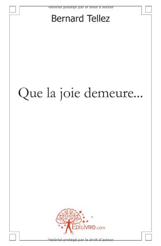 Que la joie demeure