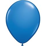 Qualatex 16" Dark Blue Latex Balloons